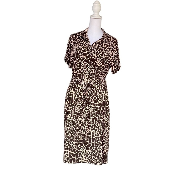 En Focus studio animal print dress size 10. - Picture 12 of 14